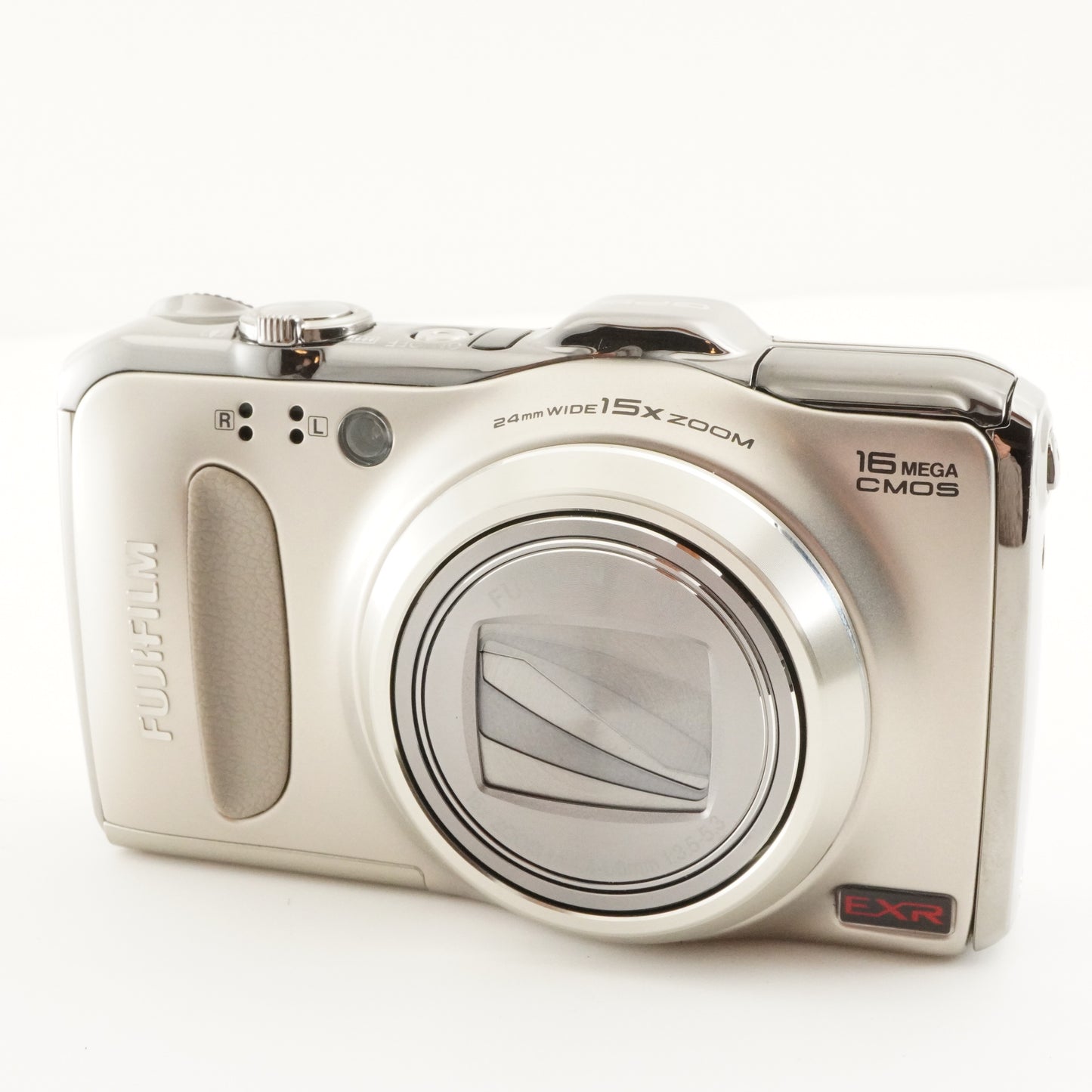 FUJIFILM FINEPIX F600 EXR Gold In Box + 4GB SDHC Card from Japan #8979