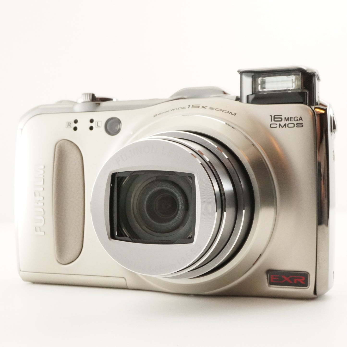 FUJIFILM FINEPIX F600 EXR Gold In Box + 4GB SDHC Card from Japan #8979