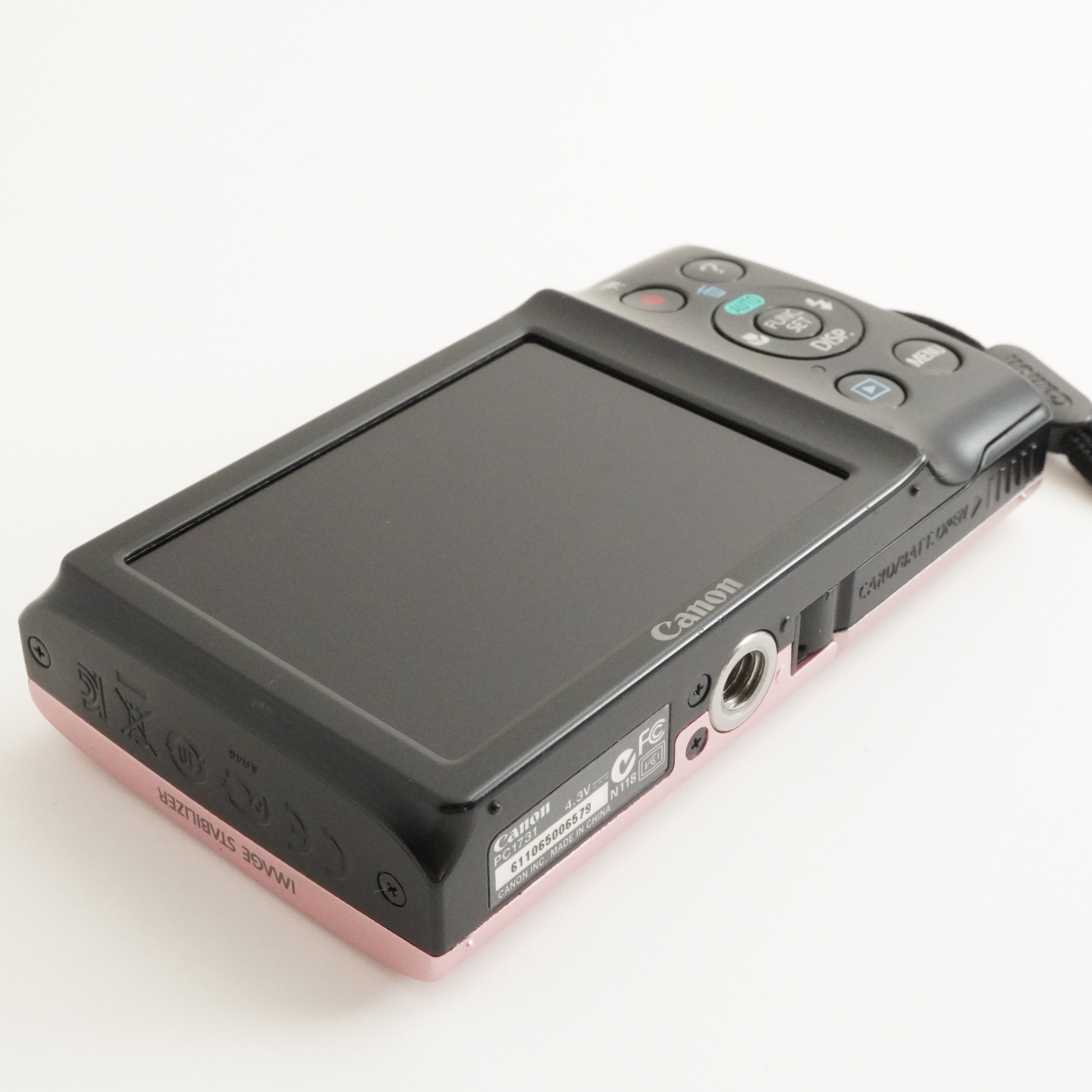 Canon PowerShot A2400 IS Pink In Box +4GB SDCard Digital Camera