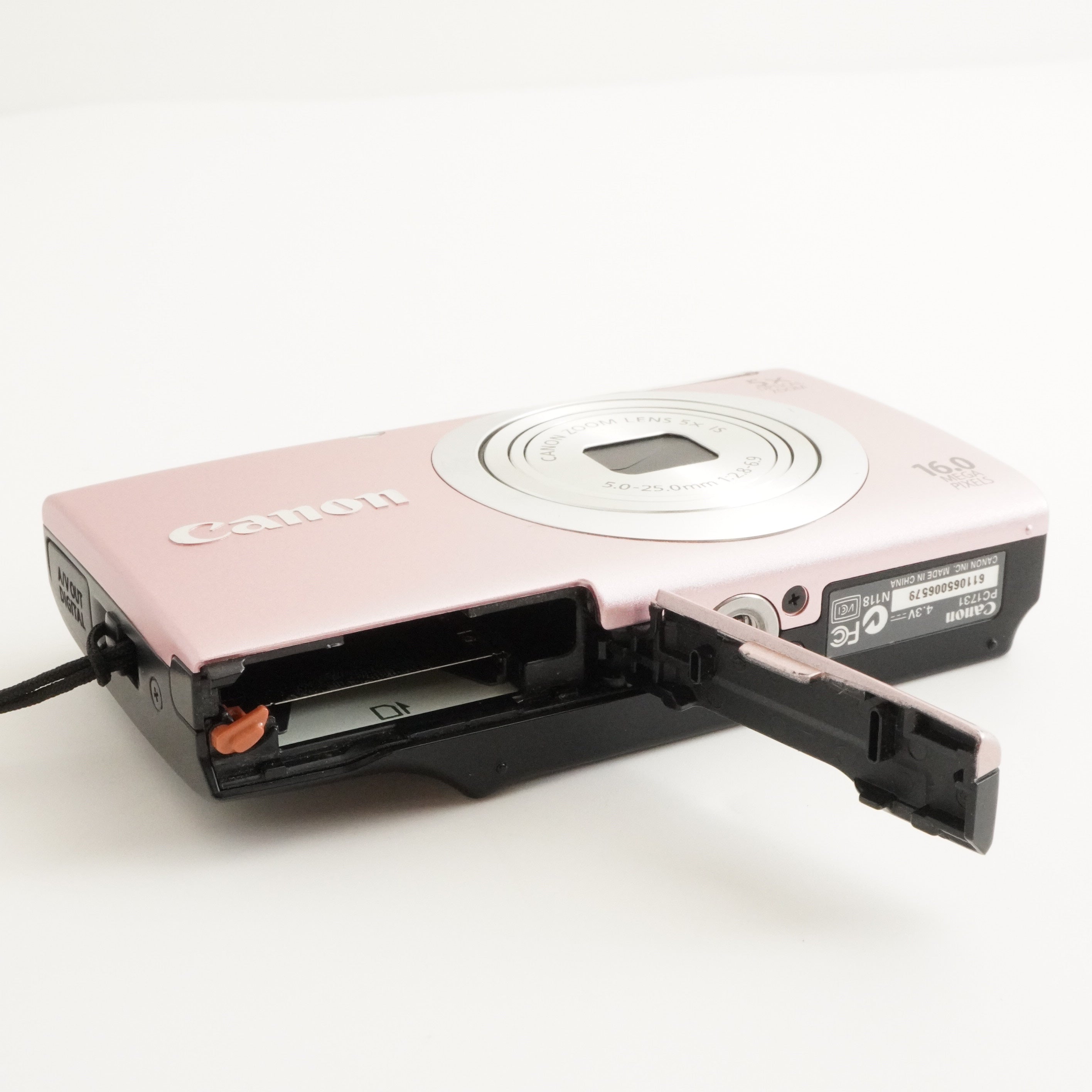 Canon PowerShot A2400 IS Pink In Box +4GB SDCard Digital Camera