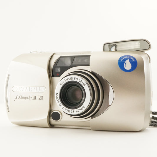 OLYMPUS mju III 120 [mju:] Point & Shoot Film Camera from Japan #9059