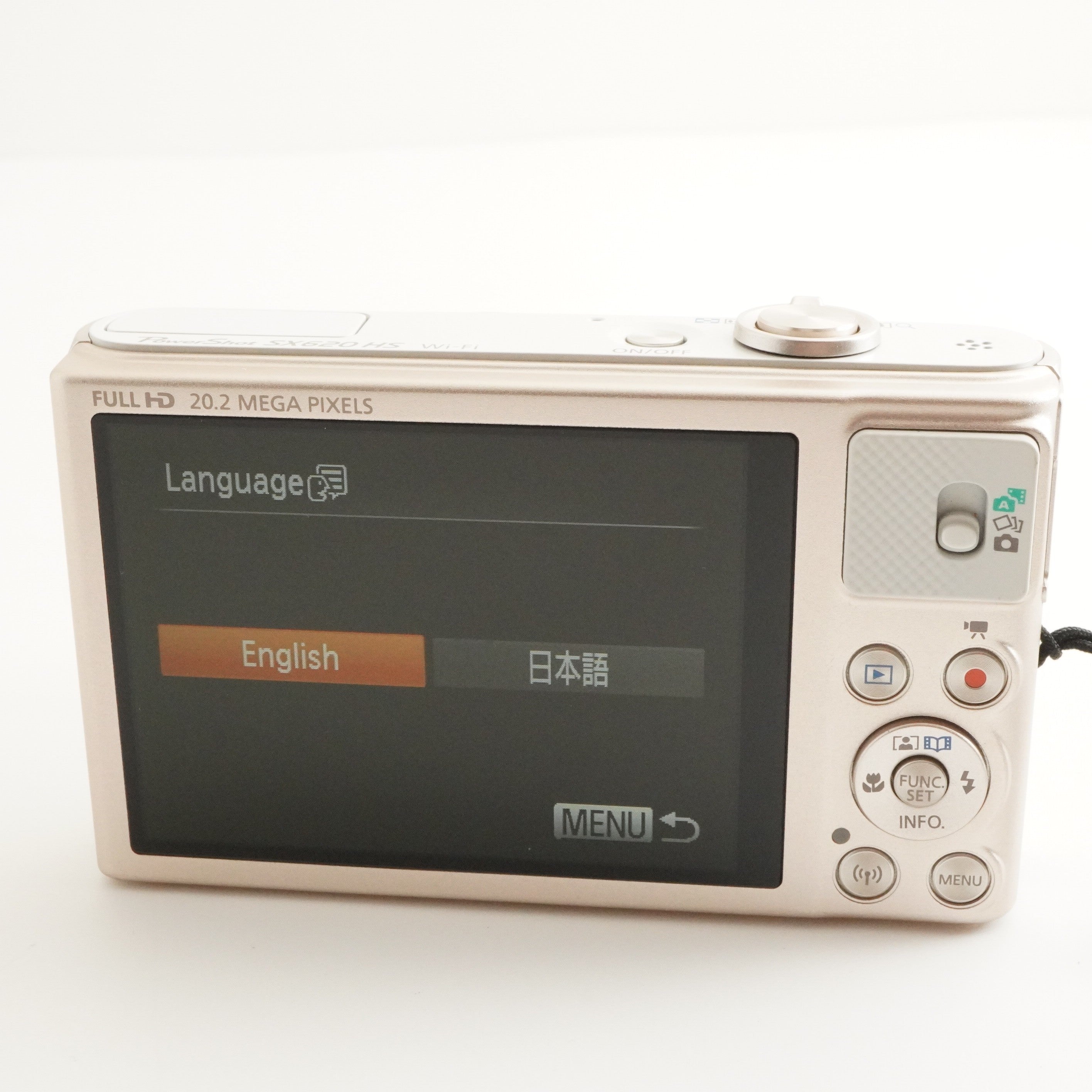 Canon PowerShot SX620 HS White + 4GB SDHC Card Digital Camera from