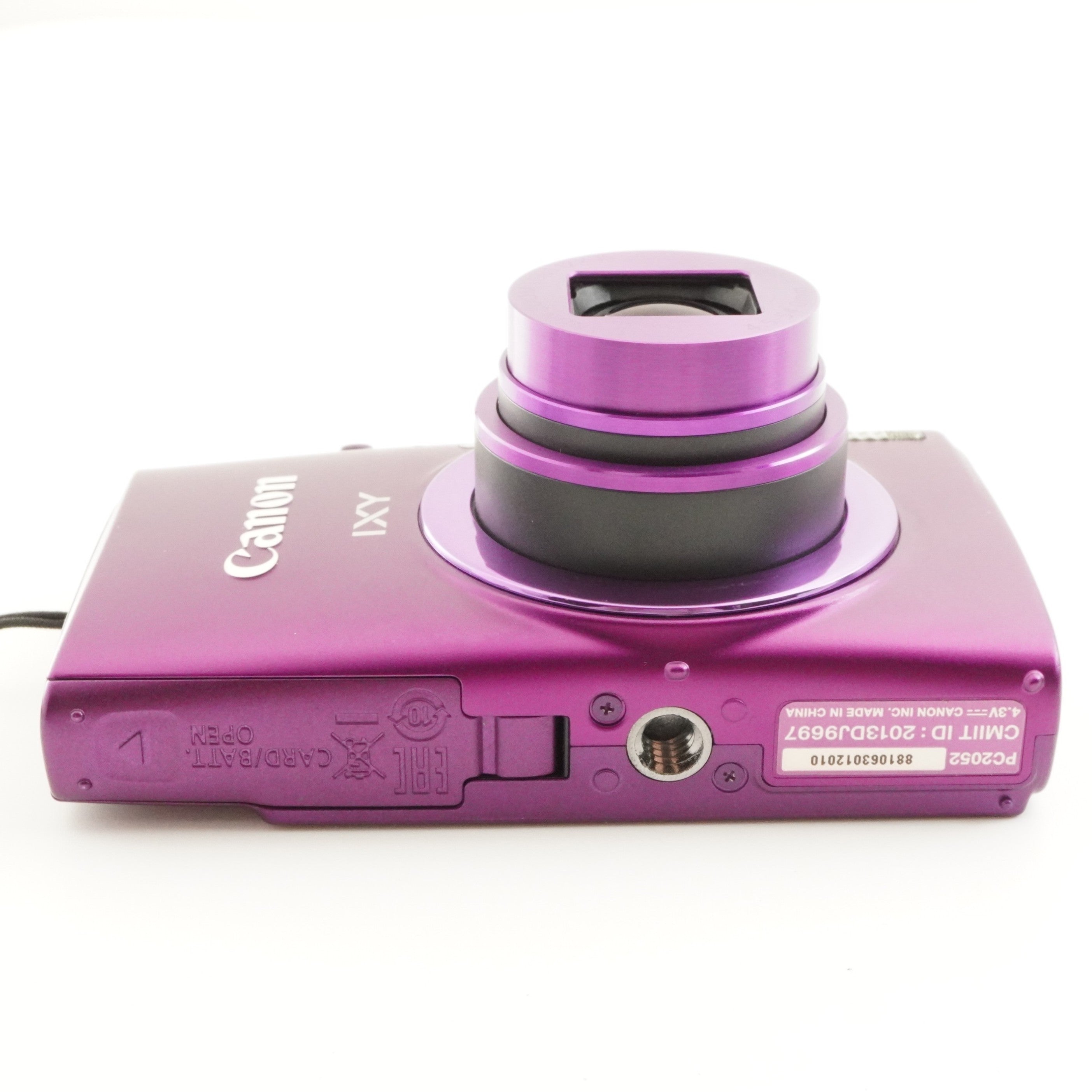 Canon IXY 630 Purple With 4GB SDHC Card Digital Camera from Japan