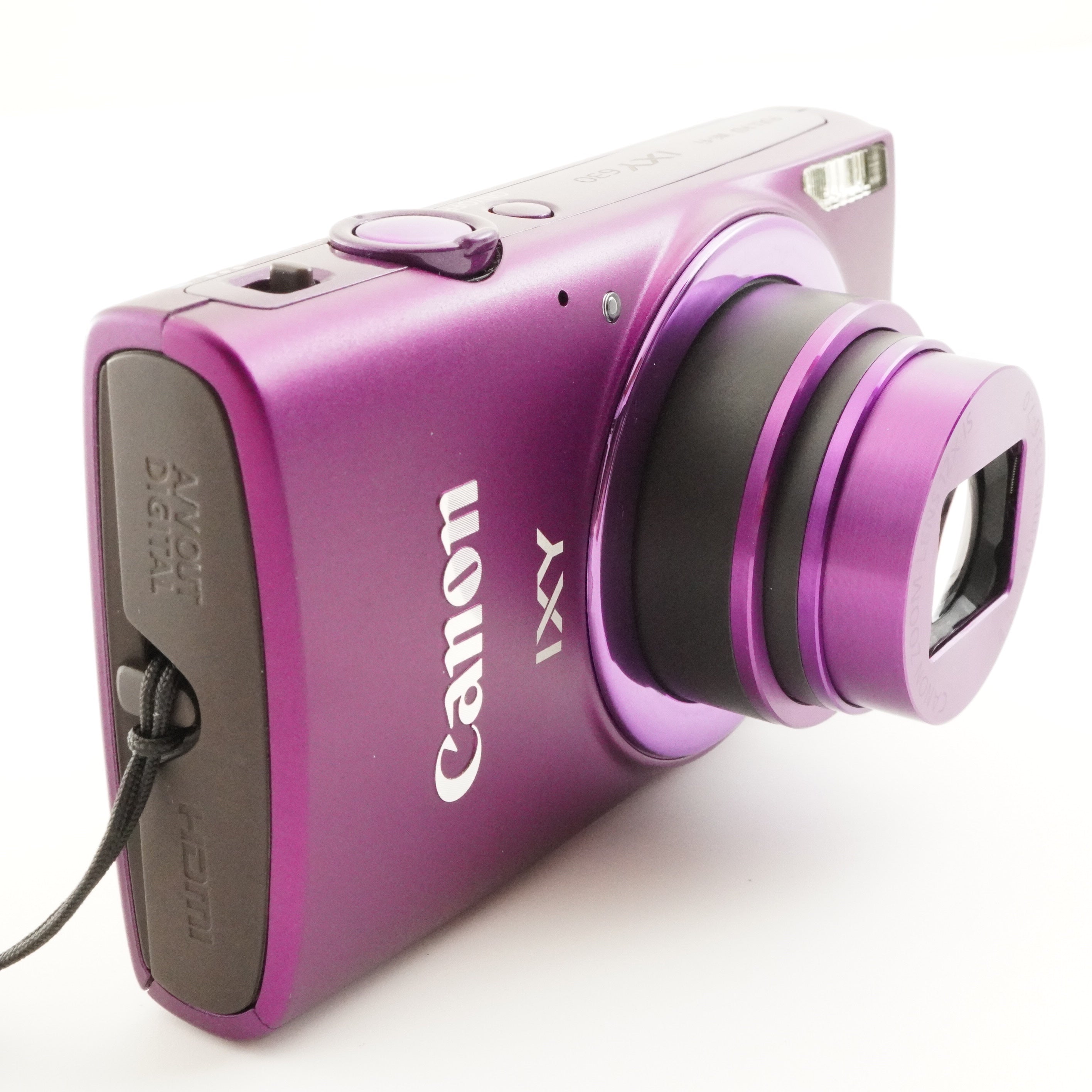Canon IXY 630 Purple With 4GB SDHC Card Digital Camera from Japan