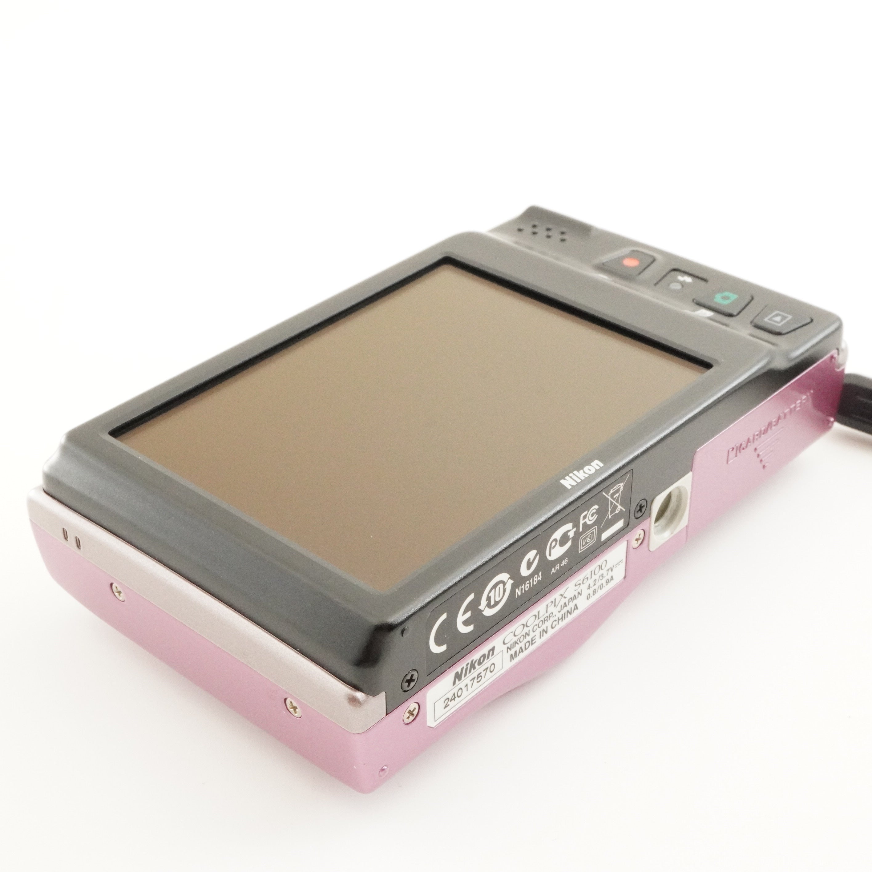 Nikon COOLPIX S6100 Pink With 4GB SDHC Card Digital Camera from