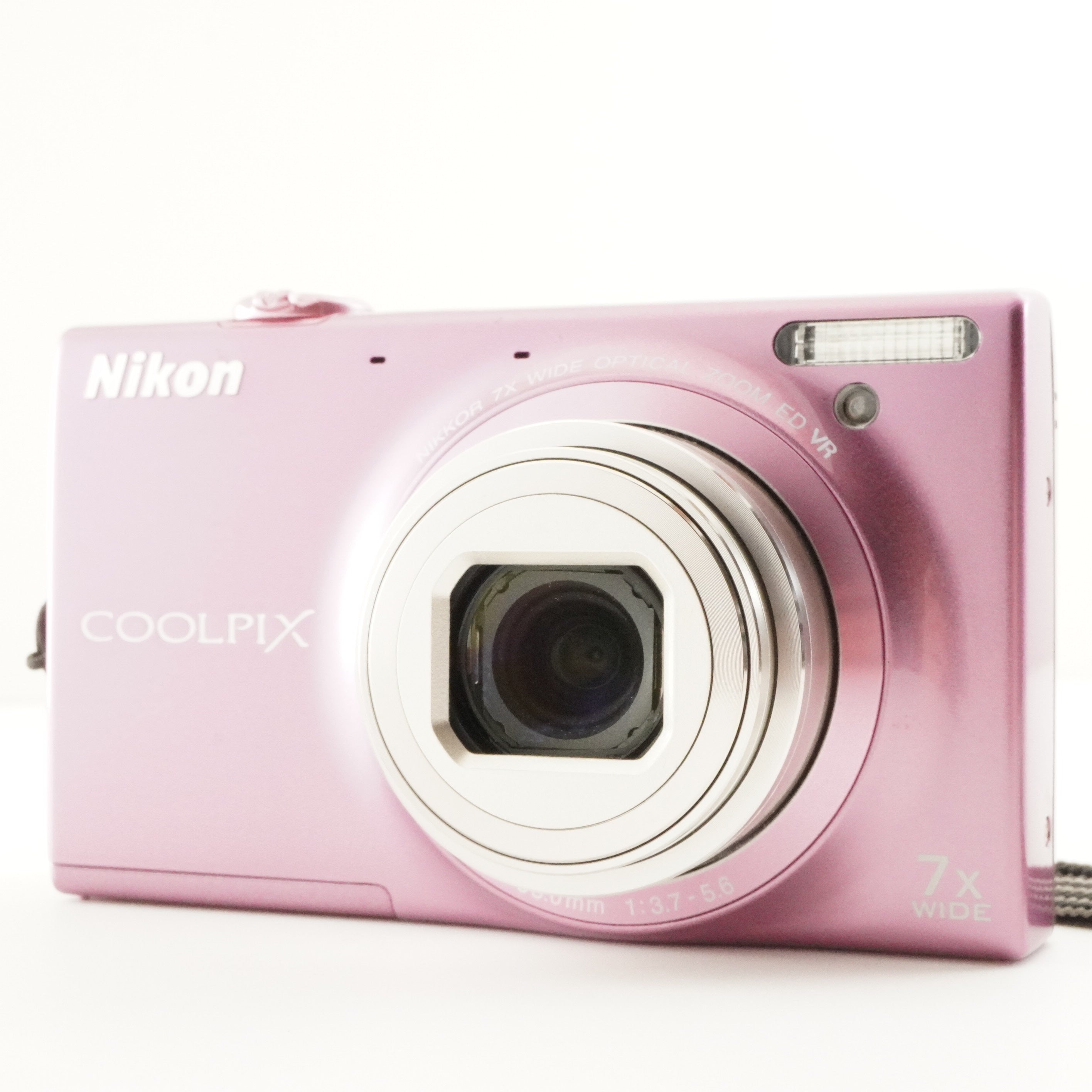 Nikon COOLPIX S6100 Pink With 4GB SDHC Card Digital Camera from