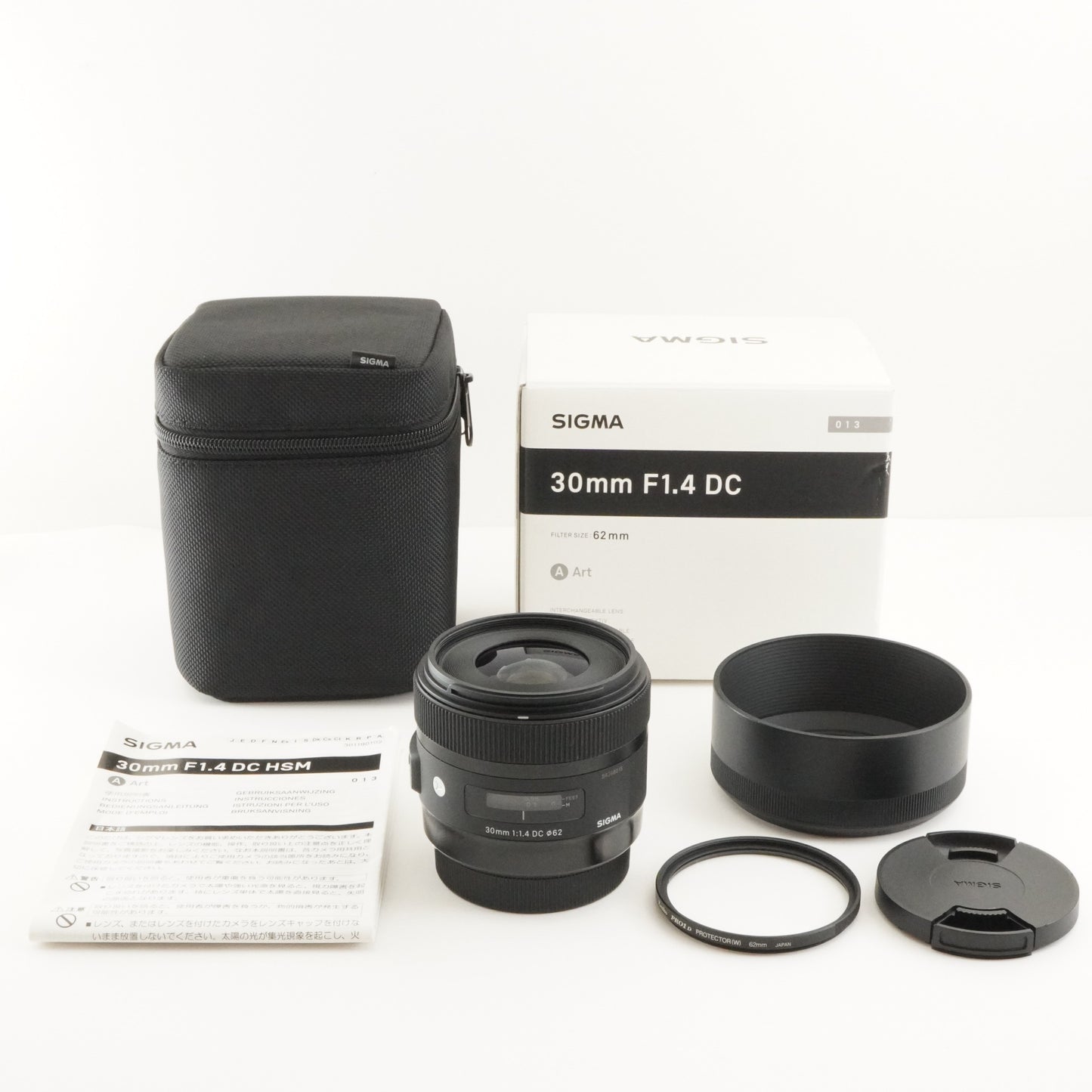 SIGMA 30mm F1.4 DC Art For Canon In Box AF Prime Lens from Japan #9119