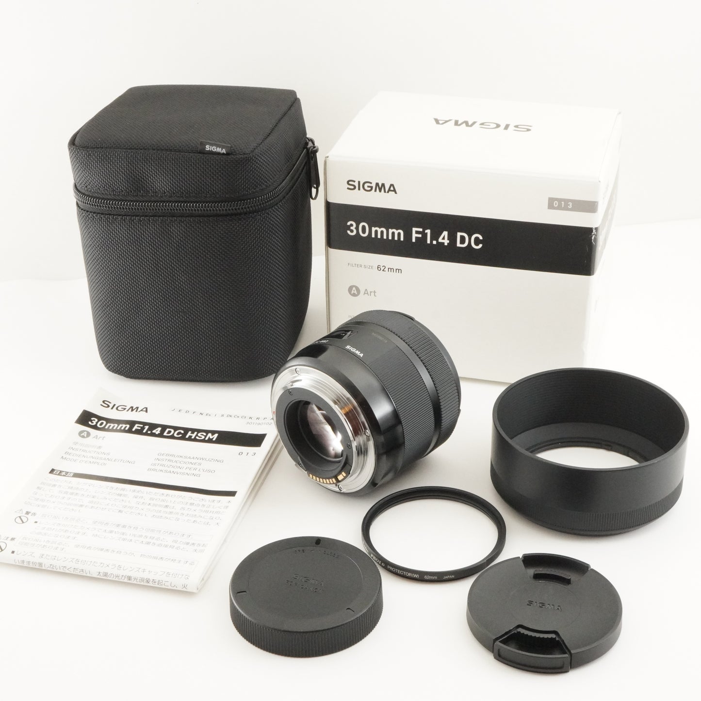 SIGMA 30mm F1.4 DC Art For Canon In Box AF Prime Lens from Japan #9119