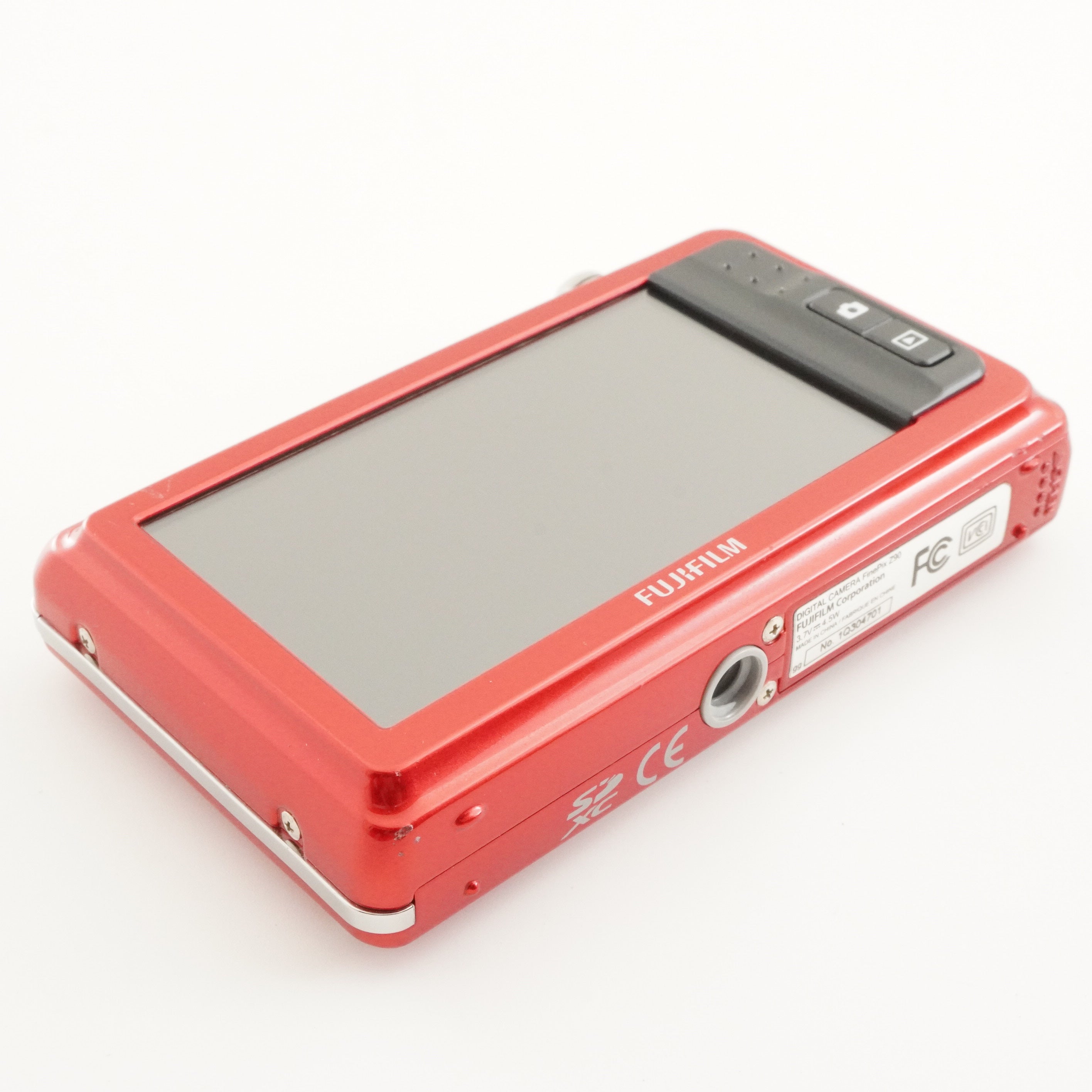 FUJIFILM FinePix Z90 Red + 2GB SD Card Digital Camera from Japan