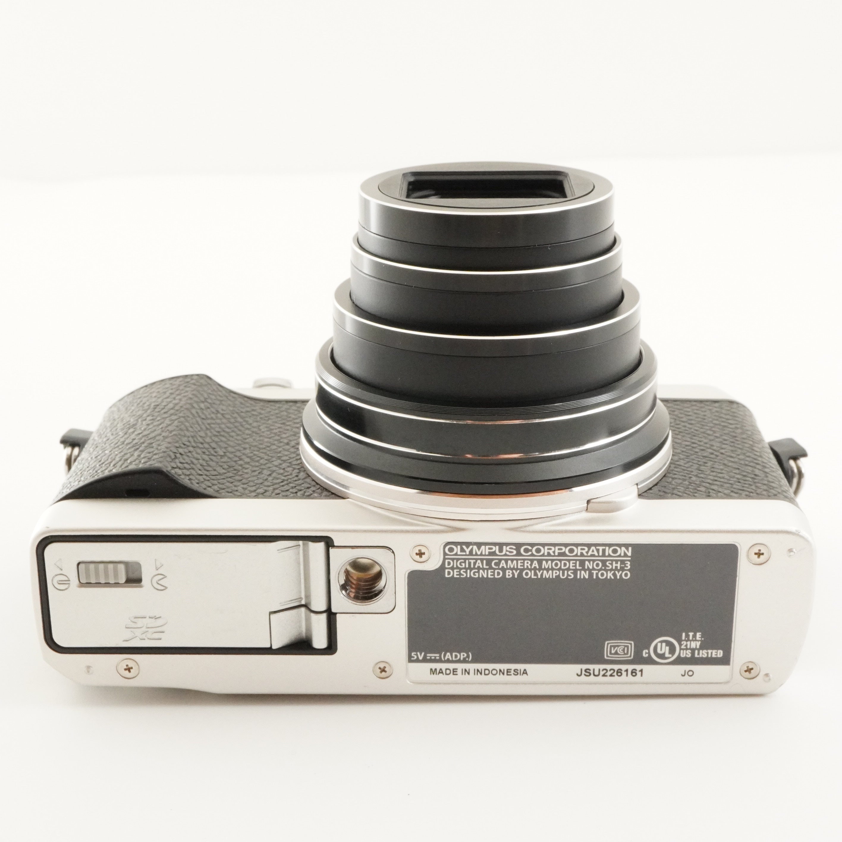 OLYMPUS STYLUS SH-3 Silver In Box +4GB SDHC Card Digital Camera