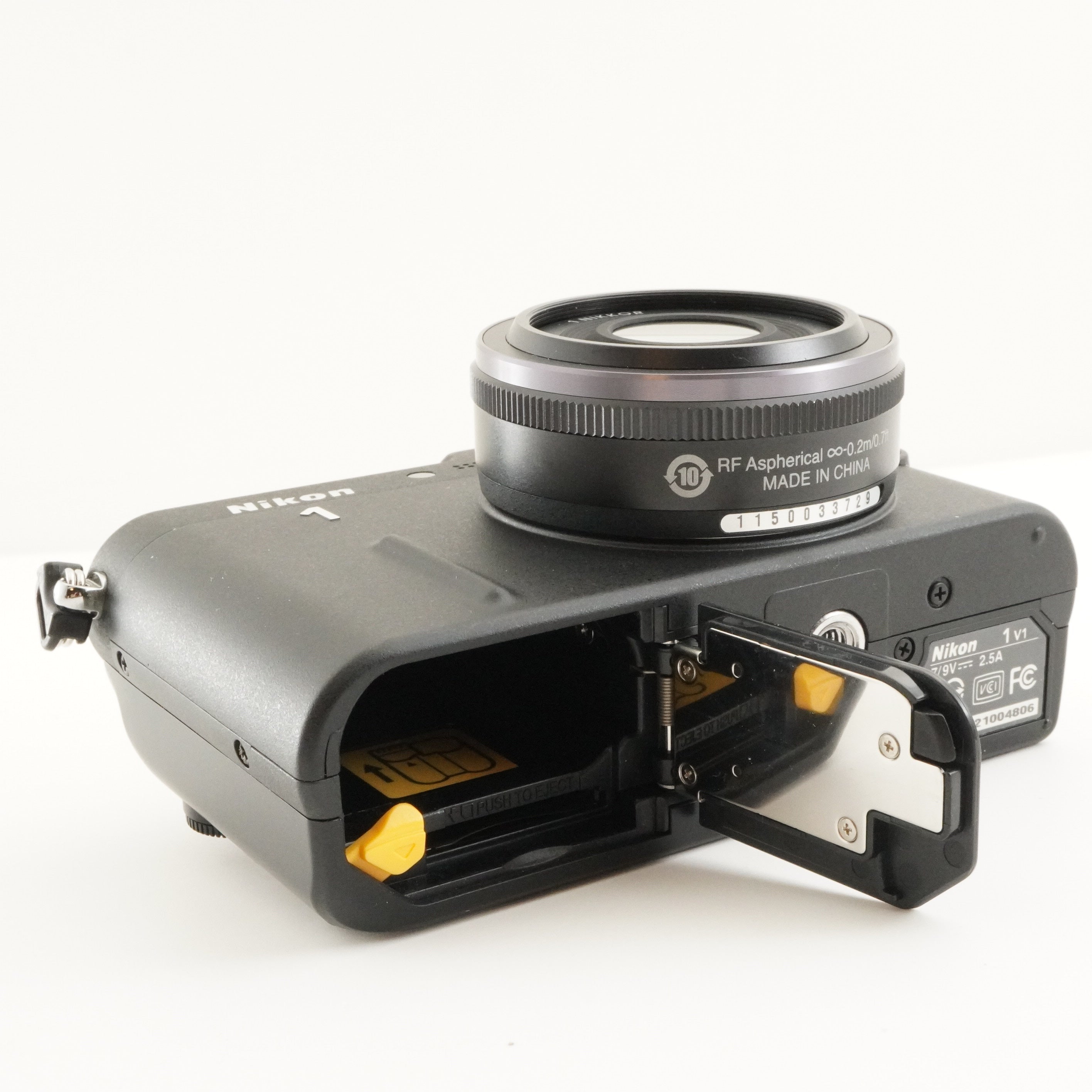 140 Shots] Nikon 1 V1 Black +10mm F2.8 +30-110mm +SB-N5 +4GBSD