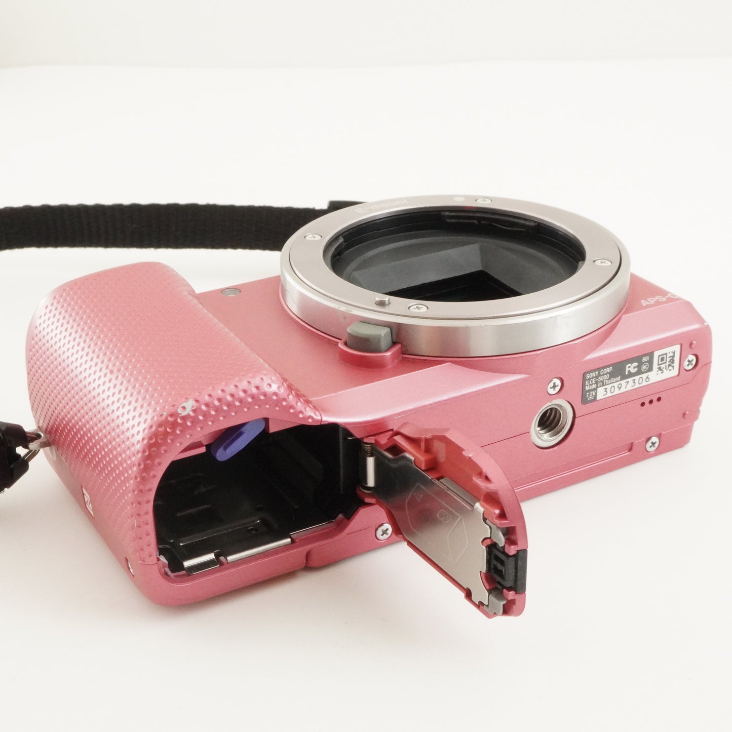 [2,652 Shots] SONY a5000 Pink +E PZ 16-50mm +4GBSD ILCE-5000 from Japan #9408