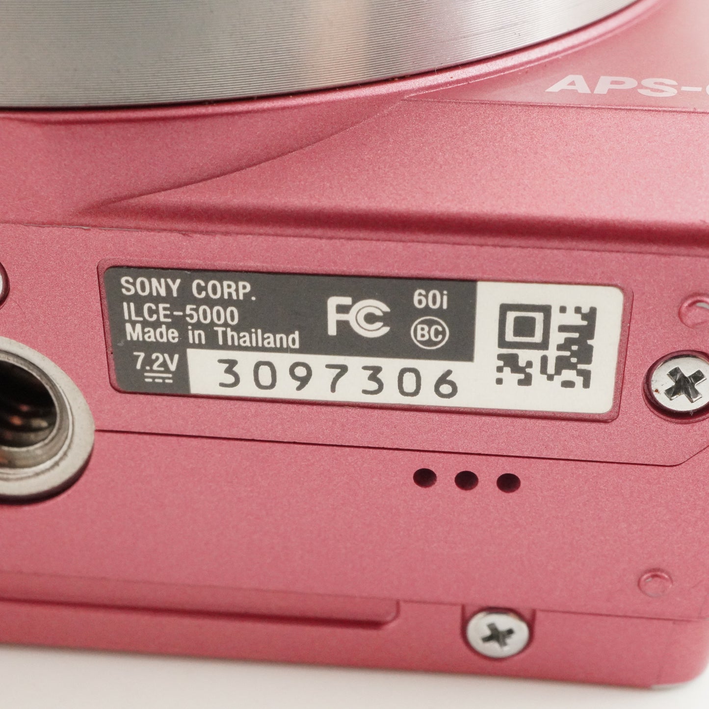 [2,652 Shots] SONY a5000 Pink +E PZ 16-50mm +4GBSD ILCE-5000 from Japan #9408