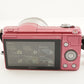 [2,652 Shots] SONY a5000 Pink +E PZ 16-50mm +4GBSD ILCE-5000 from Japan #9408