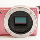 [2,652 Shots] SONY a5000 Pink +E PZ 16-50mm +4GBSD ILCE-5000 from Japan #9408