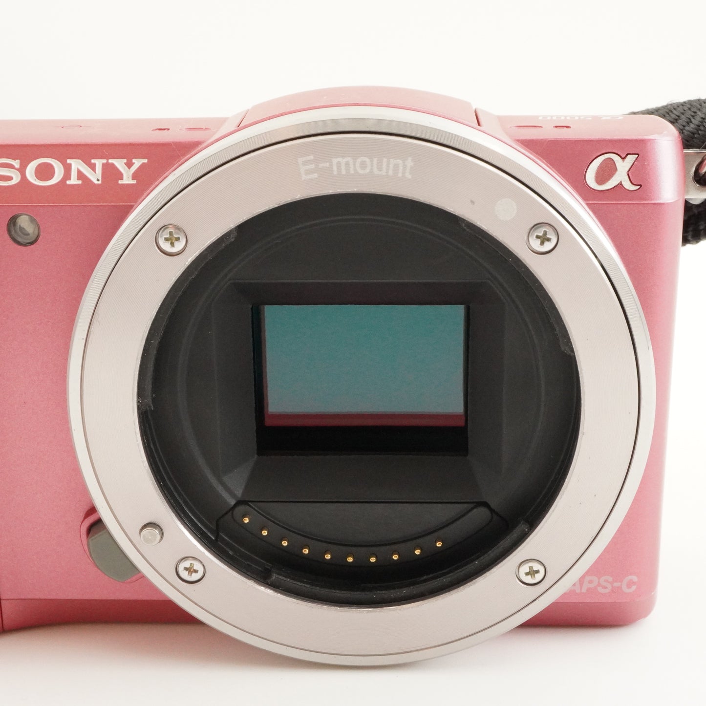 [2,652 Shots] SONY a5000 Pink +E PZ 16-50mm +4GBSD ILCE-5000 from Japan #9408