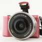 [2,652 Shots] SONY a5000 Pink +E PZ 16-50mm +4GBSD ILCE-5000 from Japan #9408