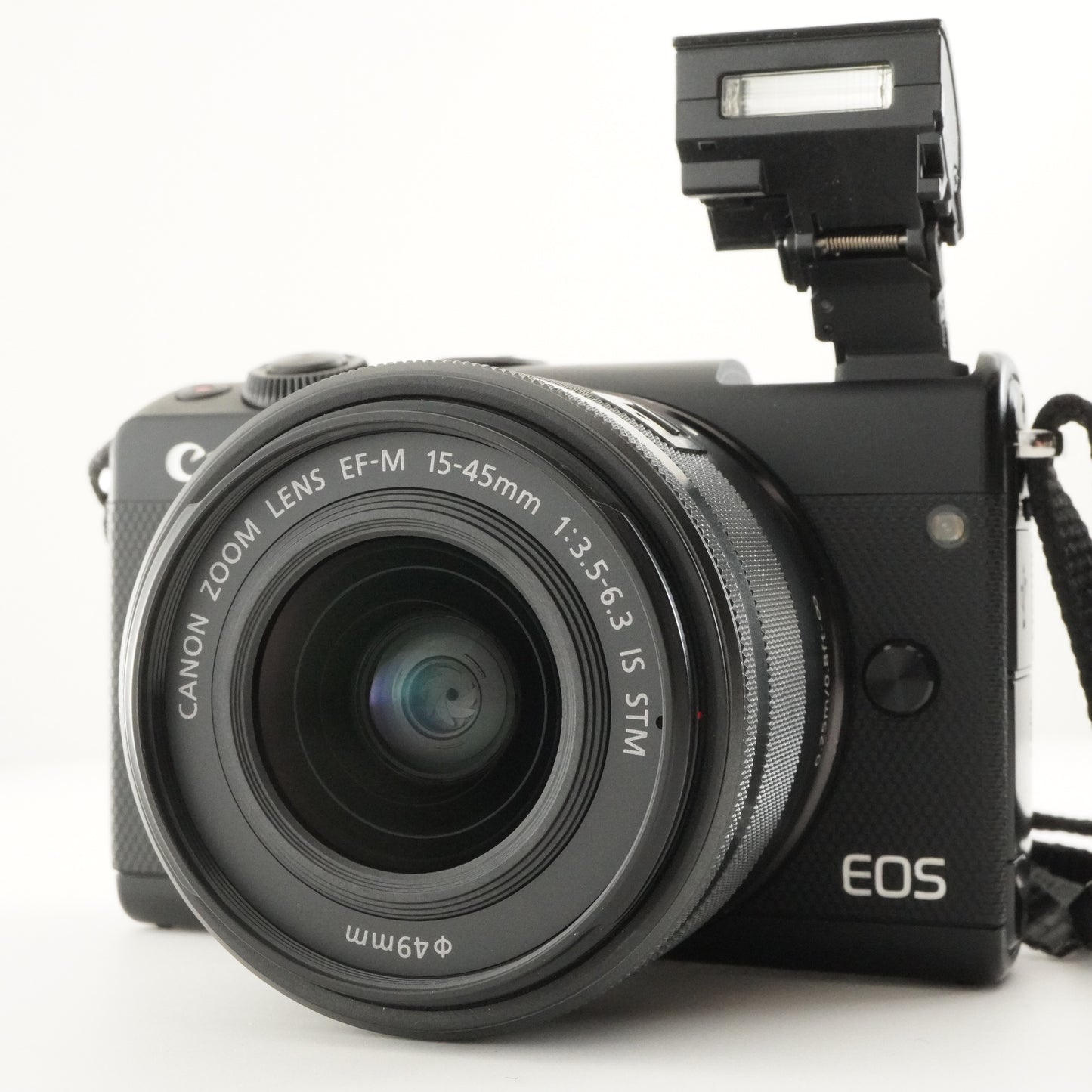 Canon EOS M100 Black In Box + EF-M 15-45mm F3.5-6.3 IS STM from Japan #9475