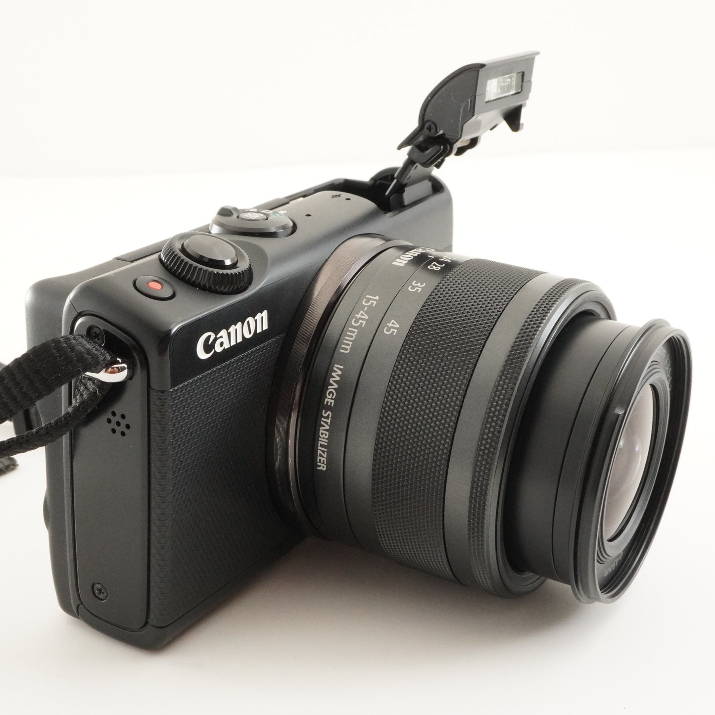 Canon EOS M100 Black In Box + EF-M 15-45mm F3.5-6.3 IS STM from Japan #9475