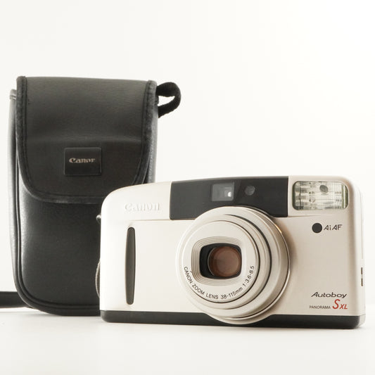 Canon Autoboy S XL PANORAMA + Case Point & Shoot Film Camera from Japan #9512