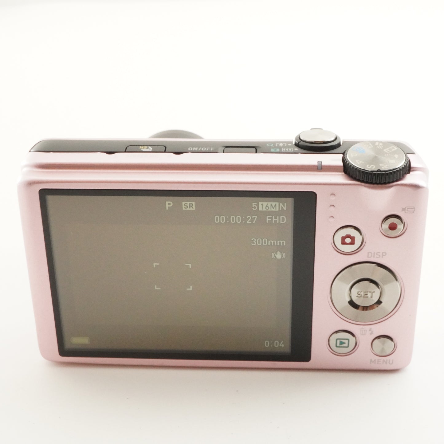 CASIO EXILIM EX-ZR400 Pink + 4GB SDHC Card Digital Camera from Japan #9540