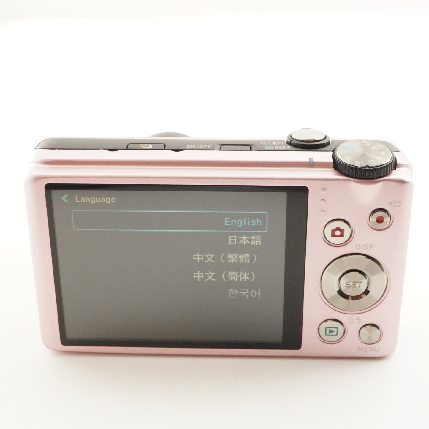 CASIO EXILIM EX-ZR400 Pink + 4GB SDHC Card Digital Camera from Japan #9540