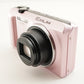 CASIO EXILIM EX-ZR400 Pink + 4GB SDHC Card Digital Camera from Japan #9540