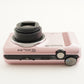 CASIO EXILIM EX-ZR400 Pink + 4GB SDHC Card Digital Camera from Japan #9540