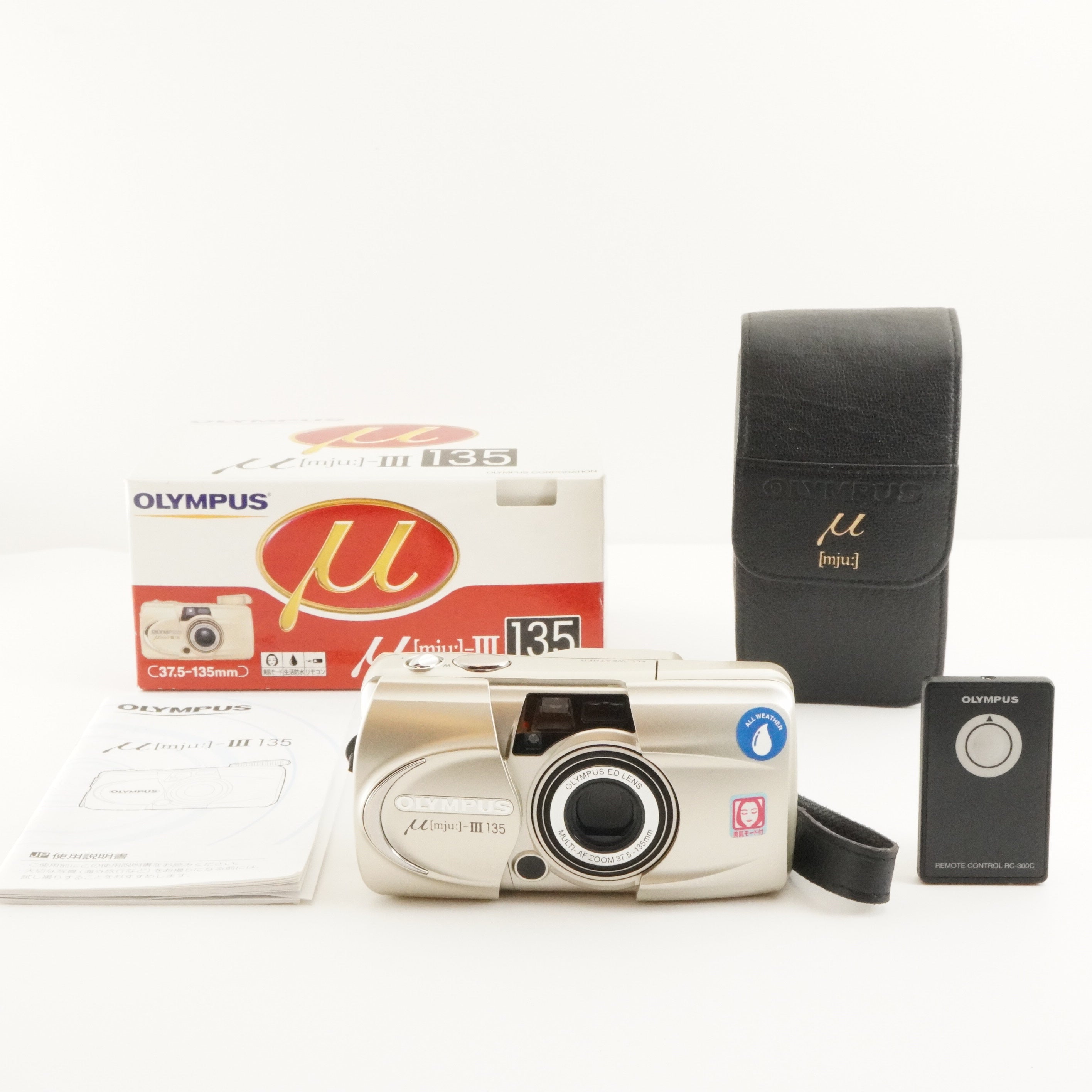 OLYMPUS mju III 135 [mju:] In Box Point & Shoot Film Camera from