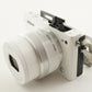 [822 Shots] Nikon 1 J4 White + 10-30mm + 4GB micro SD + Case from Japan #9647