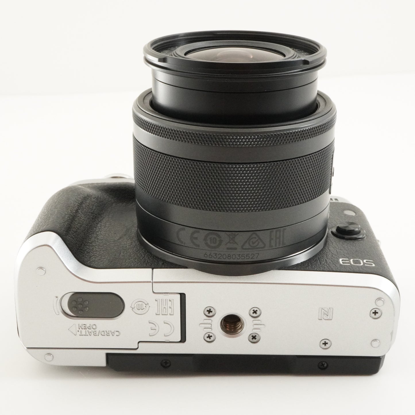 Canon EOS M6 Silver + EF-M 15-45mm IS STM +RS60-E3 +128GB Card from Japan #9756