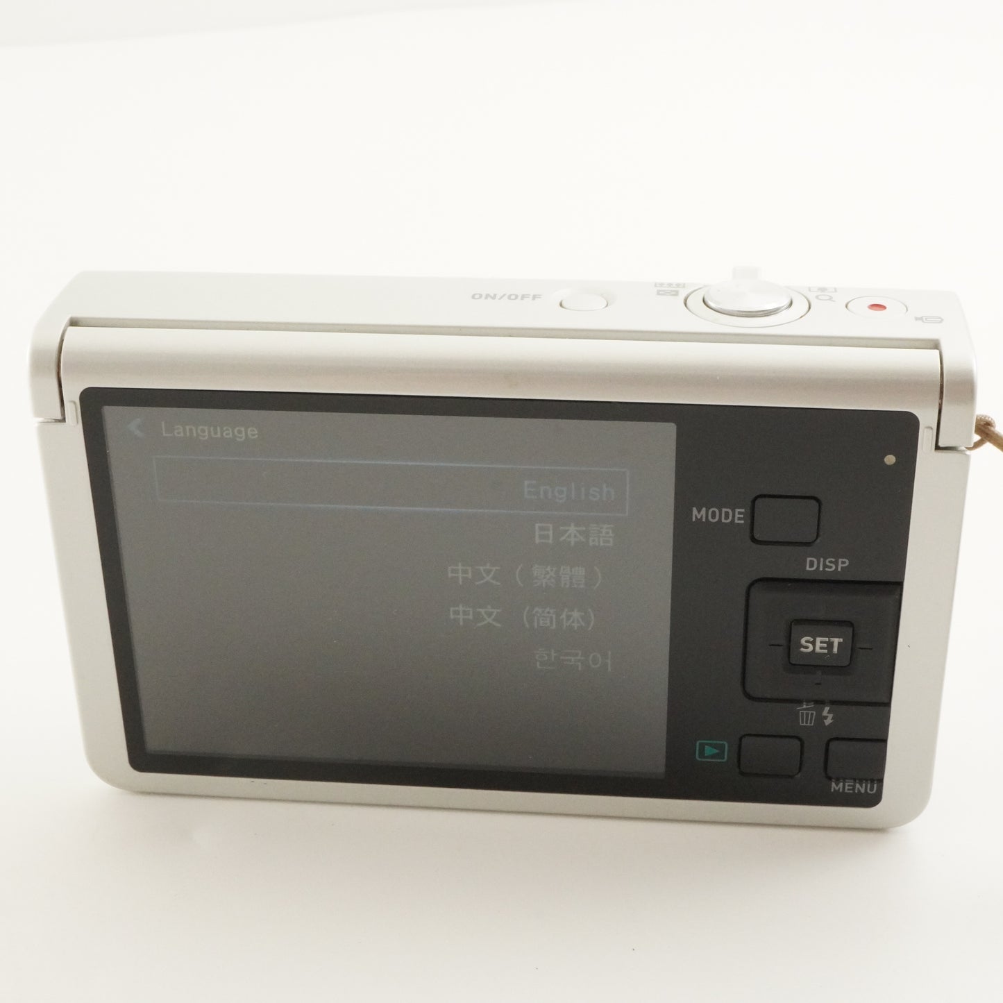 CASIO EXILIM EX-ZR60 White + 4GB SDHC Card Digital Camera from Japan #9758