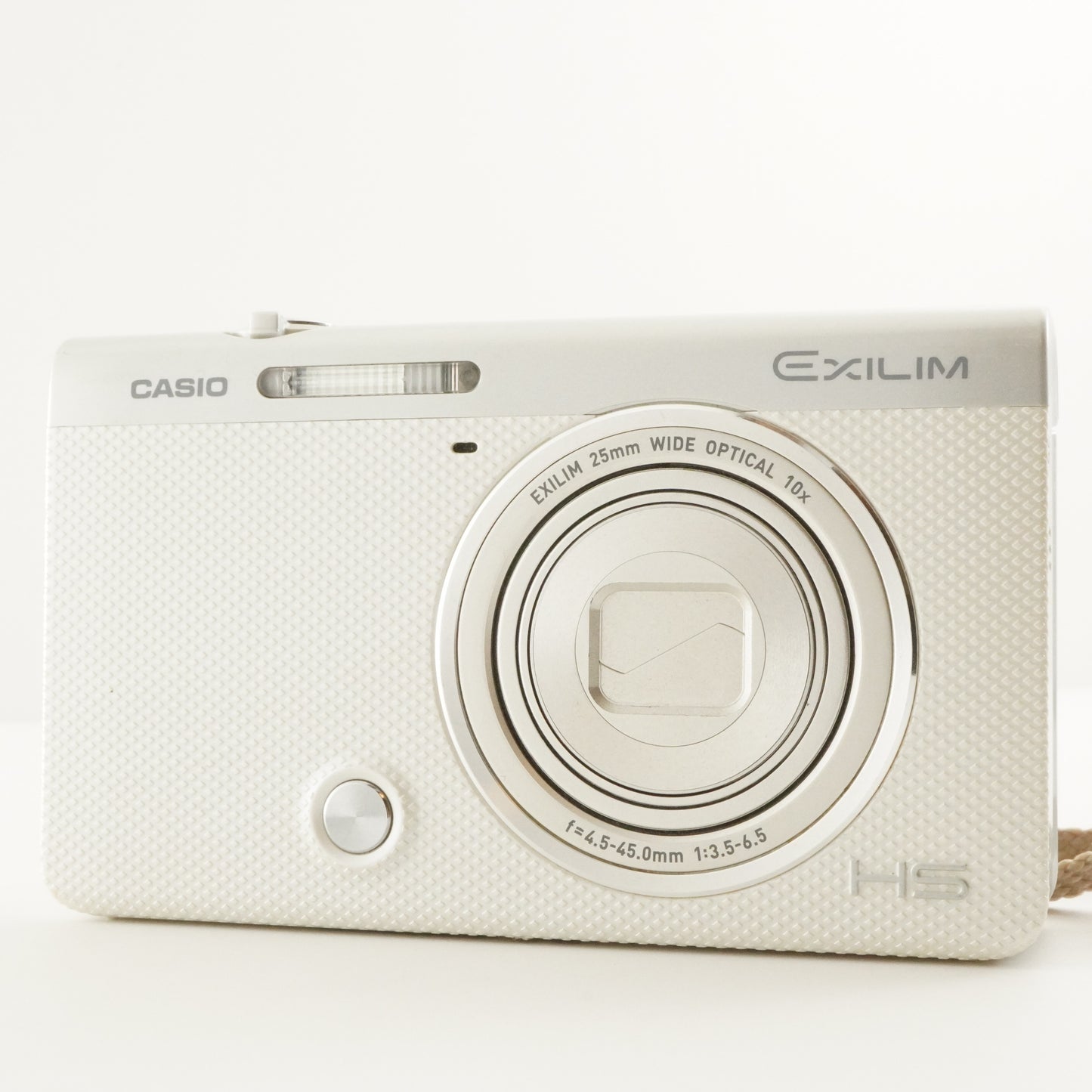 CASIO EXILIM EX-ZR60 White + 4GB SDHC Card Digital Camera from Japan #9758