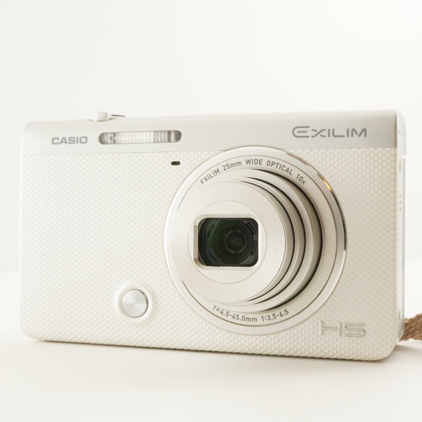 CASIO EXILIM EX-ZR60 White + 4GB SDHC Card Digital Camera from Japan #9758