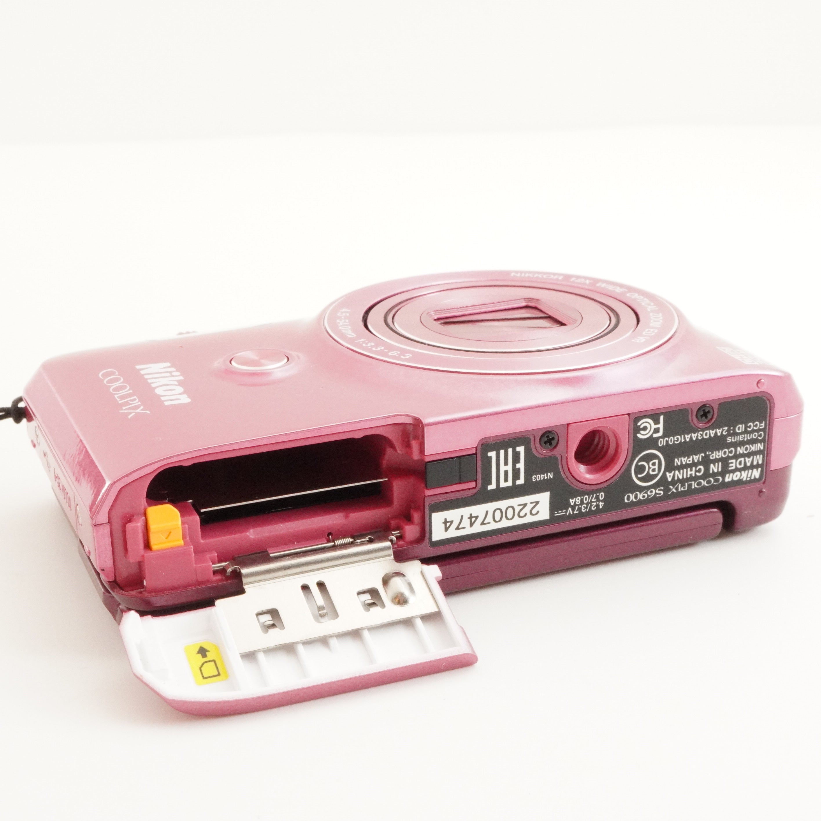 Nikon COOLPIX S6900 Pink In Box + 4GB SDHC Card Digital Camera