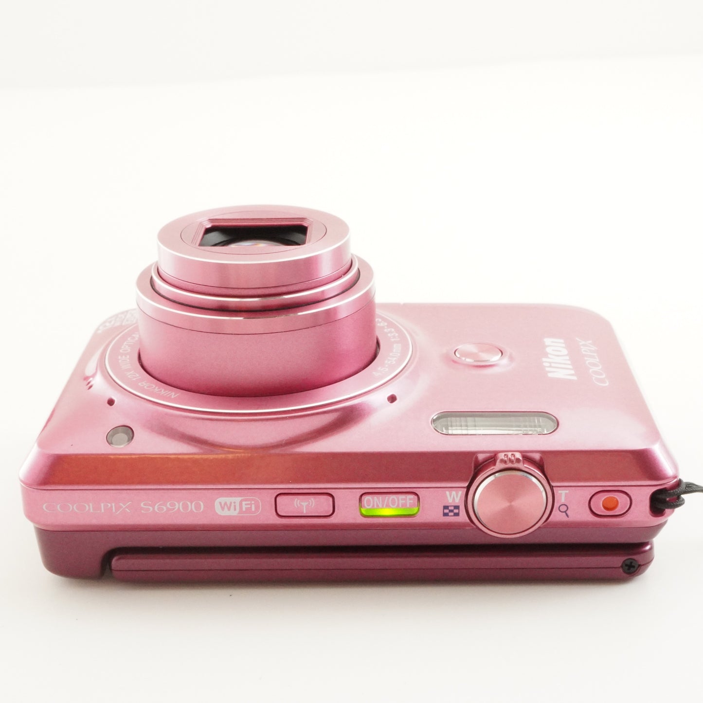 Nikon COOLPIX S6900 Pink In Box + 4GB SDHC Card Digital Camera from Japan #9764