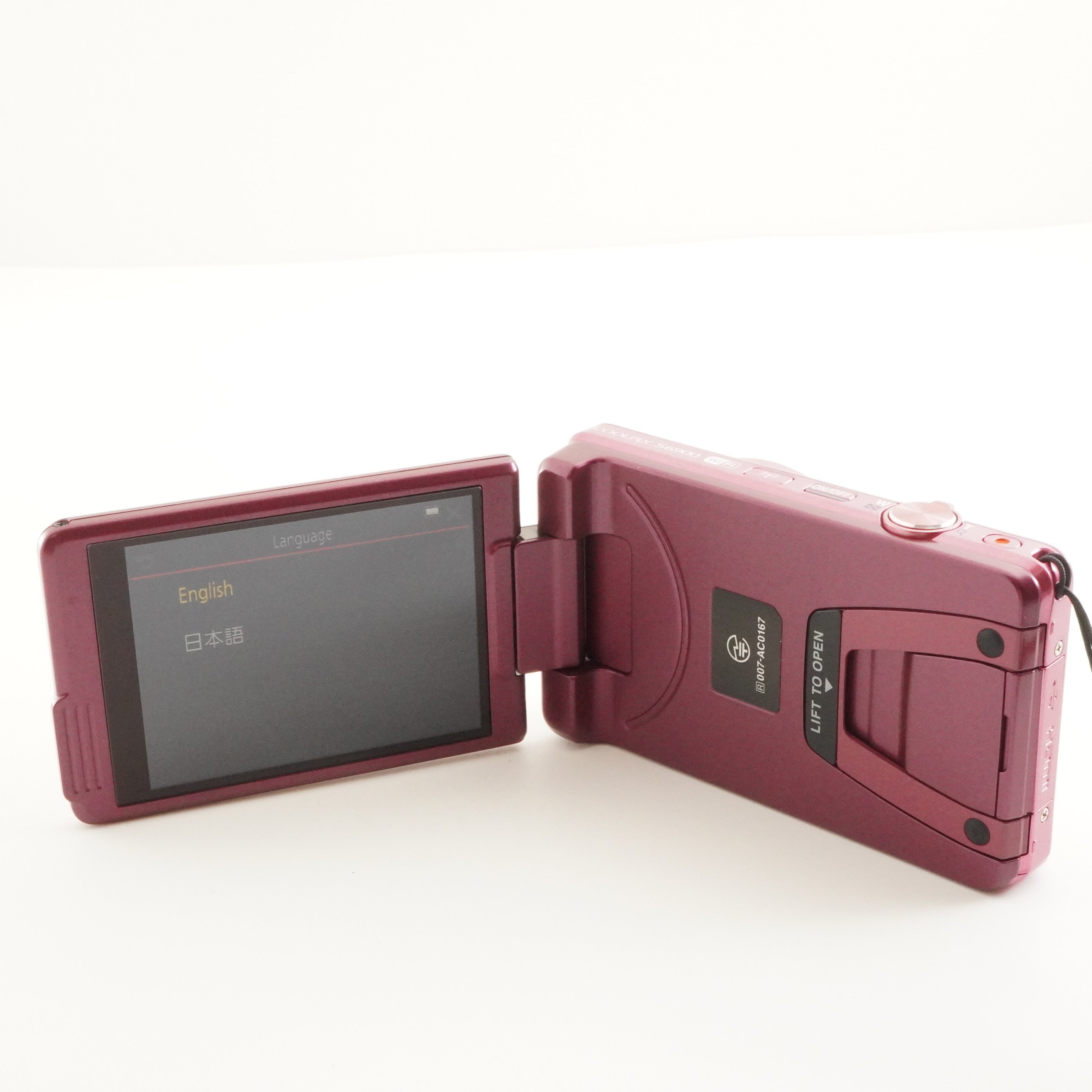 Nikon COOLPIX S6900 Pink In Box + 4GB SDHC Card Digital Camera