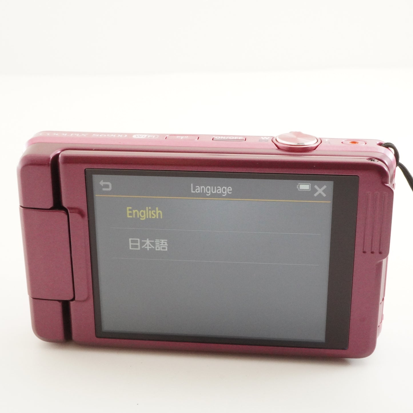 Nikon COOLPIX S6900 Pink In Box + 4GB SDHC Card Digital Camera from Japan #9764