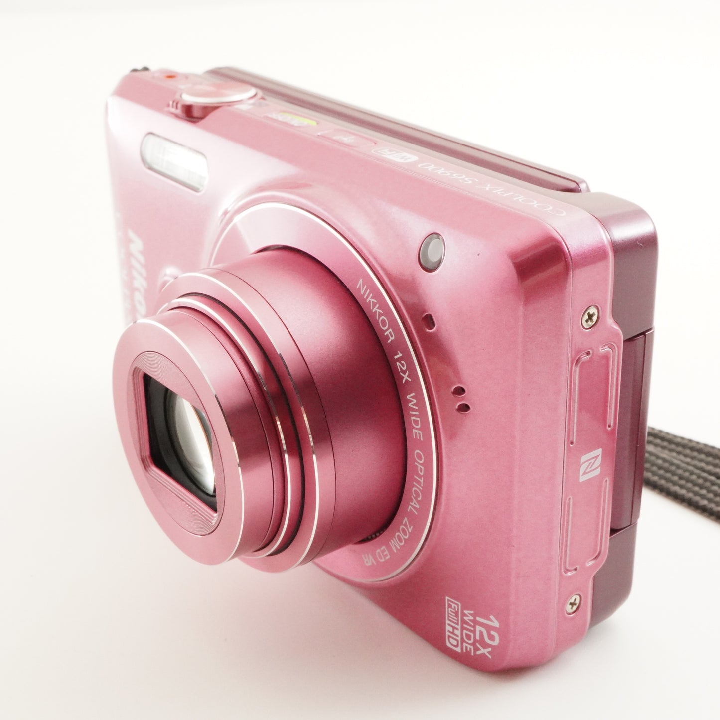 Nikon COOLPIX S6900 Pink In Box + 4GB SDHC Card Digital Camera from Japan #9764