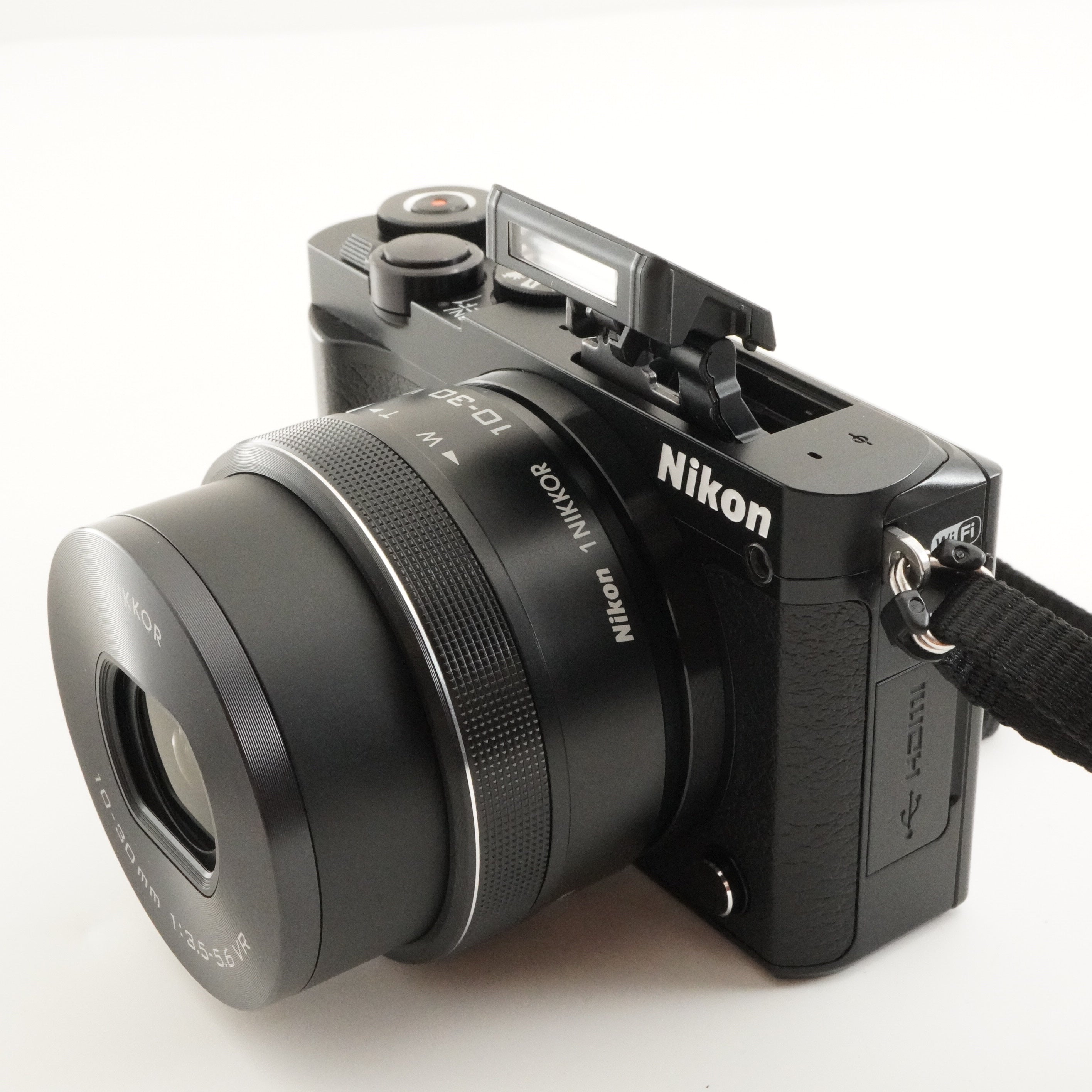 Only 145 Shots] Nikon 1 J5 Black +10-30+30-110 In Box +8GBCard