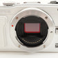 [217 Shots] OLYMPUS PEN E-PL6 White + 14-42mm + 40-150mm In Box from Japan #9782