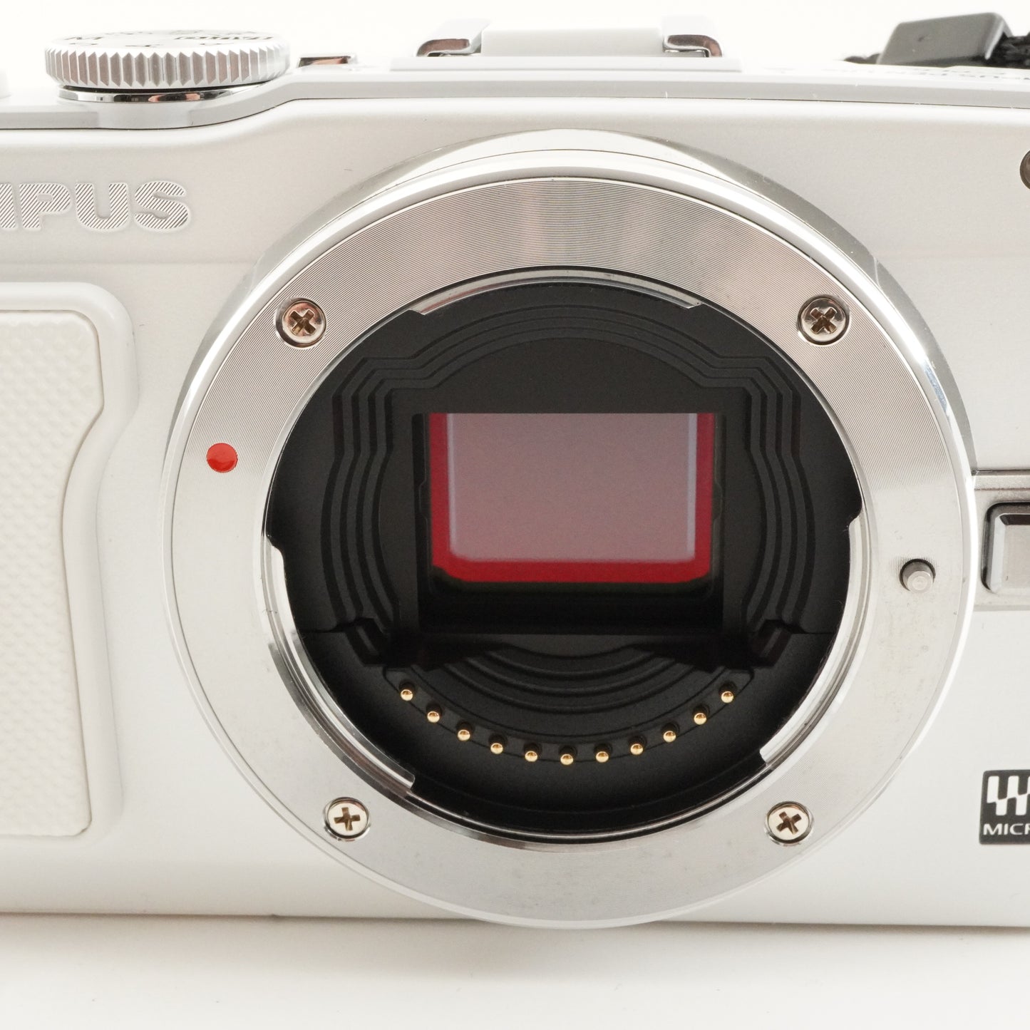 [217 Shots] OLYMPUS PEN E-PL6 White + 14-42mm + 40-150mm In Box from Japan #9782