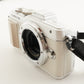 [1,255 Shots] OLYMPUS PEN E-PL7 White +14-42 EZ +40-150 +4GBSD from Japan #9789