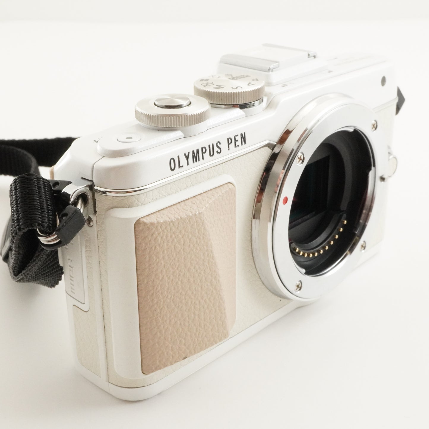 [1,255 Shots] OLYMPUS PEN E-PL7 White +14-42 EZ +40-150 +4GBSD from Japan #9789