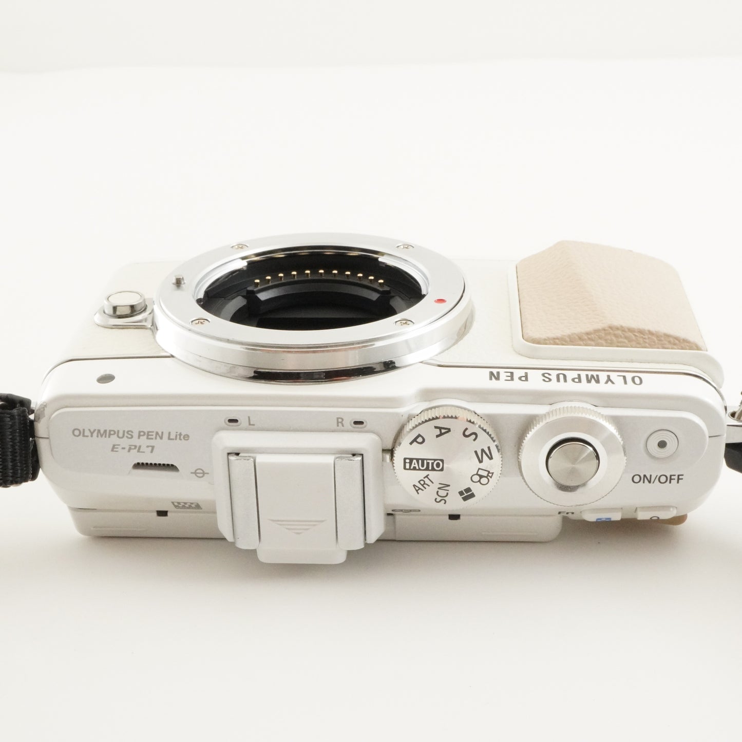 [1,255 Shots] OLYMPUS PEN E-PL7 White +14-42 EZ +40-150 +4GBSD from Japan #9789