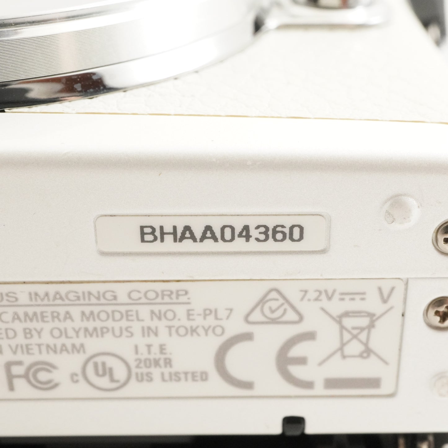 [1,255 Shots] OLYMPUS PEN E-PL7 White +14-42 EZ +40-150 +4GBSD from Japan #9789