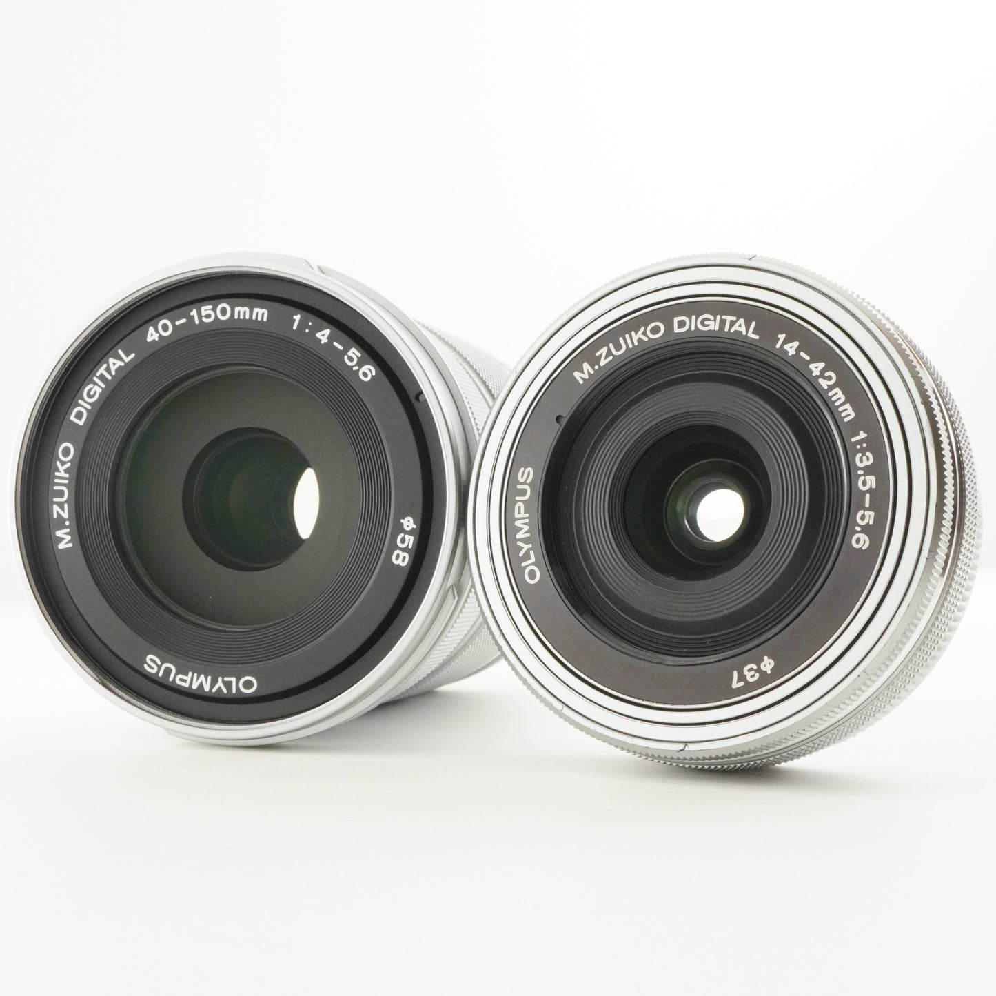 [1,255 Shots] OLYMPUS PEN E-PL7 White +14-42 EZ +40-150 +4GBSD from Japan #9789