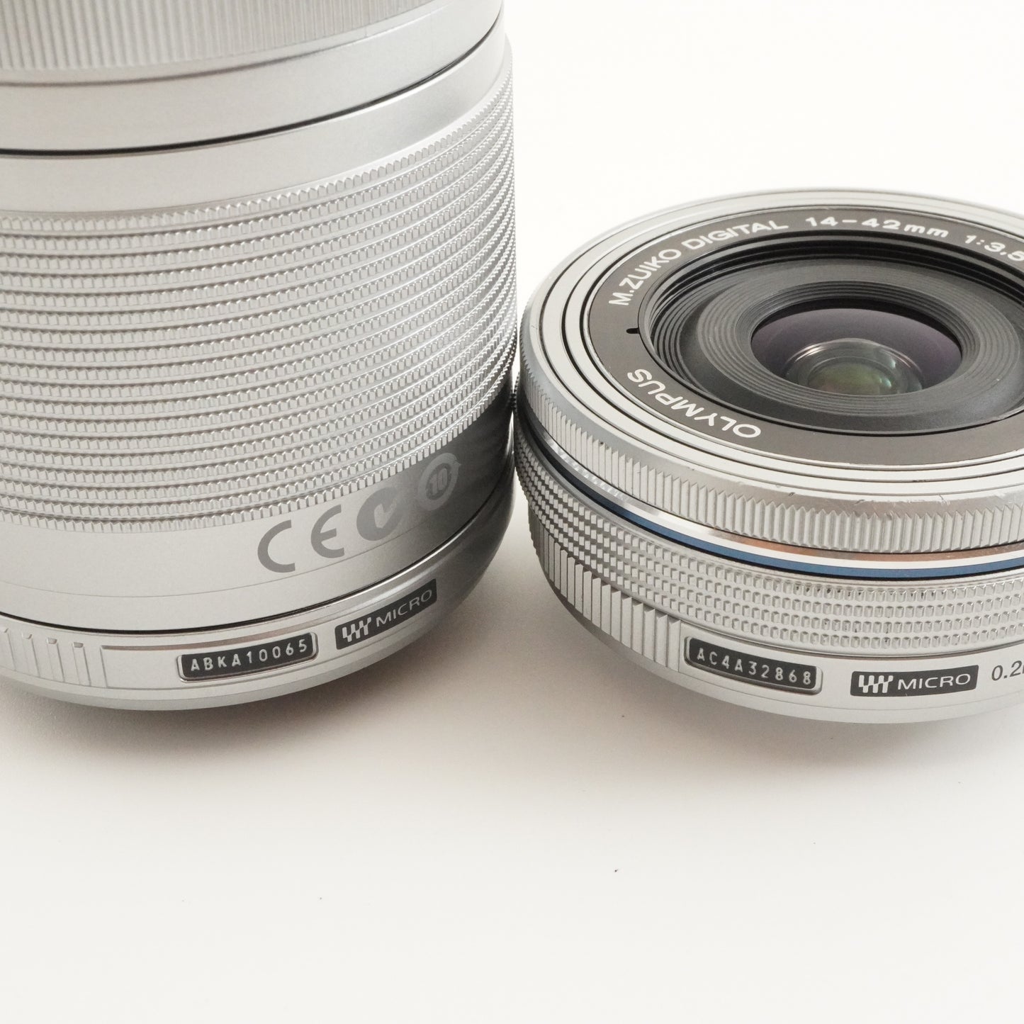 [1,255 Shots] OLYMPUS PEN E-PL7 White +14-42 EZ +40-150 +4GBSD from Japan #9789