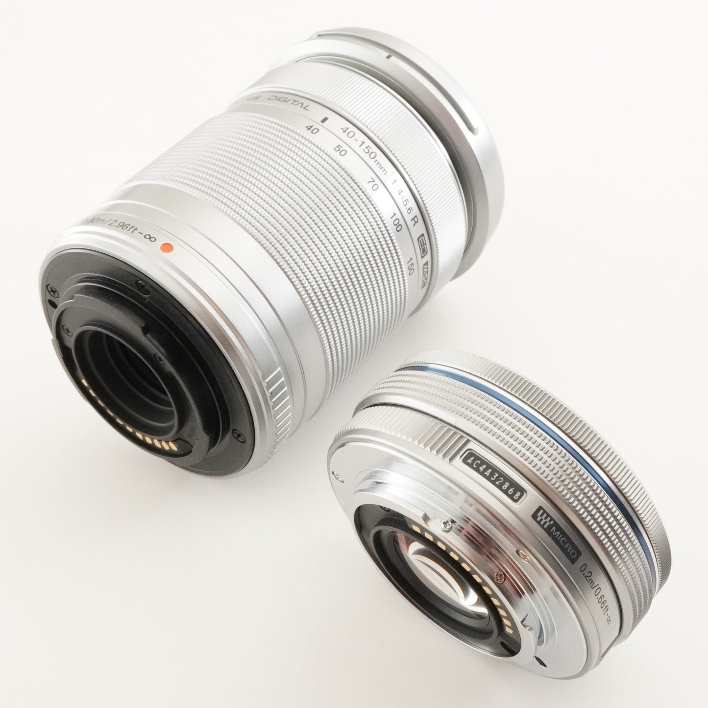 [1,255 Shots] OLYMPUS PEN E-PL7 White +14-42 EZ +40-150 +4GBSD from Japan #9789