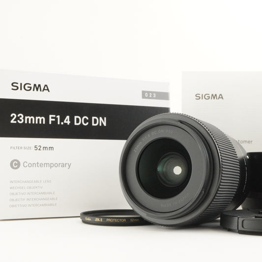 SIGMA 23mm F1.4 DC DN Contemporary For Sony E In Box from Japan #9863